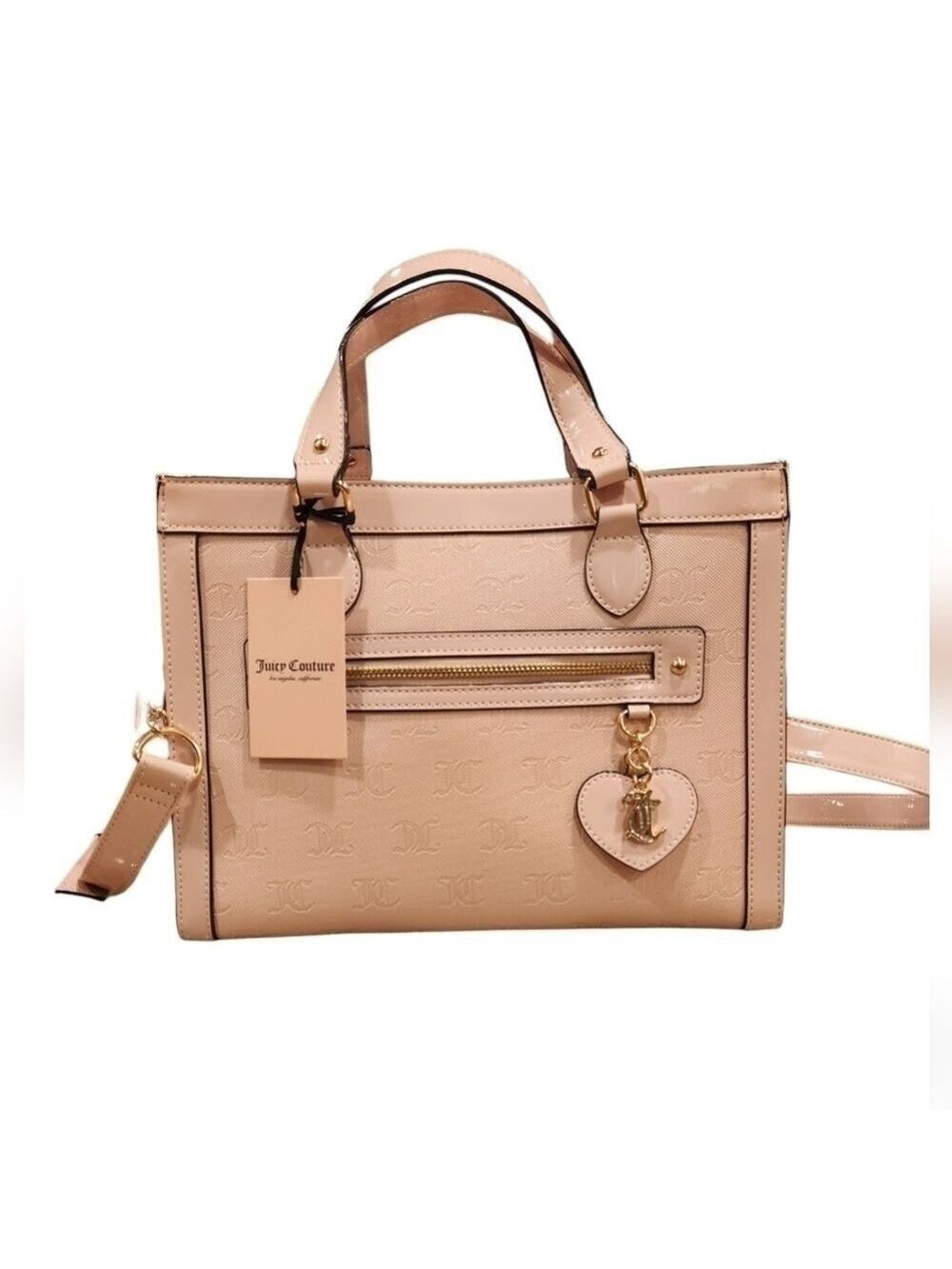 Juicy Couture Nailed It Tote, Pink Clay, New With Tags